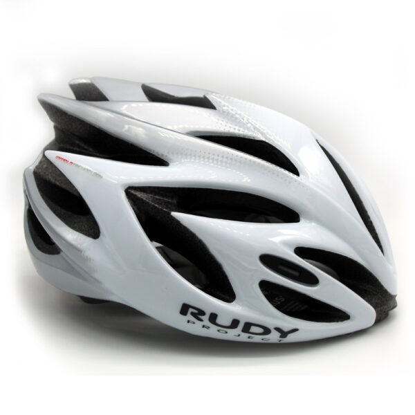 Casco bici RUDY RUSH WHITE/SILVER